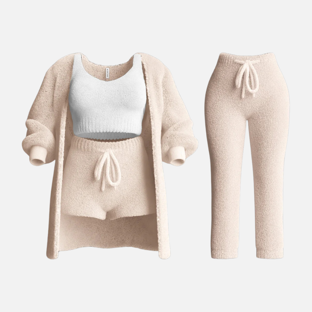 HugMe Loungewear Set – Luxus für Zuhause, Geborgenheit für jeden Moment