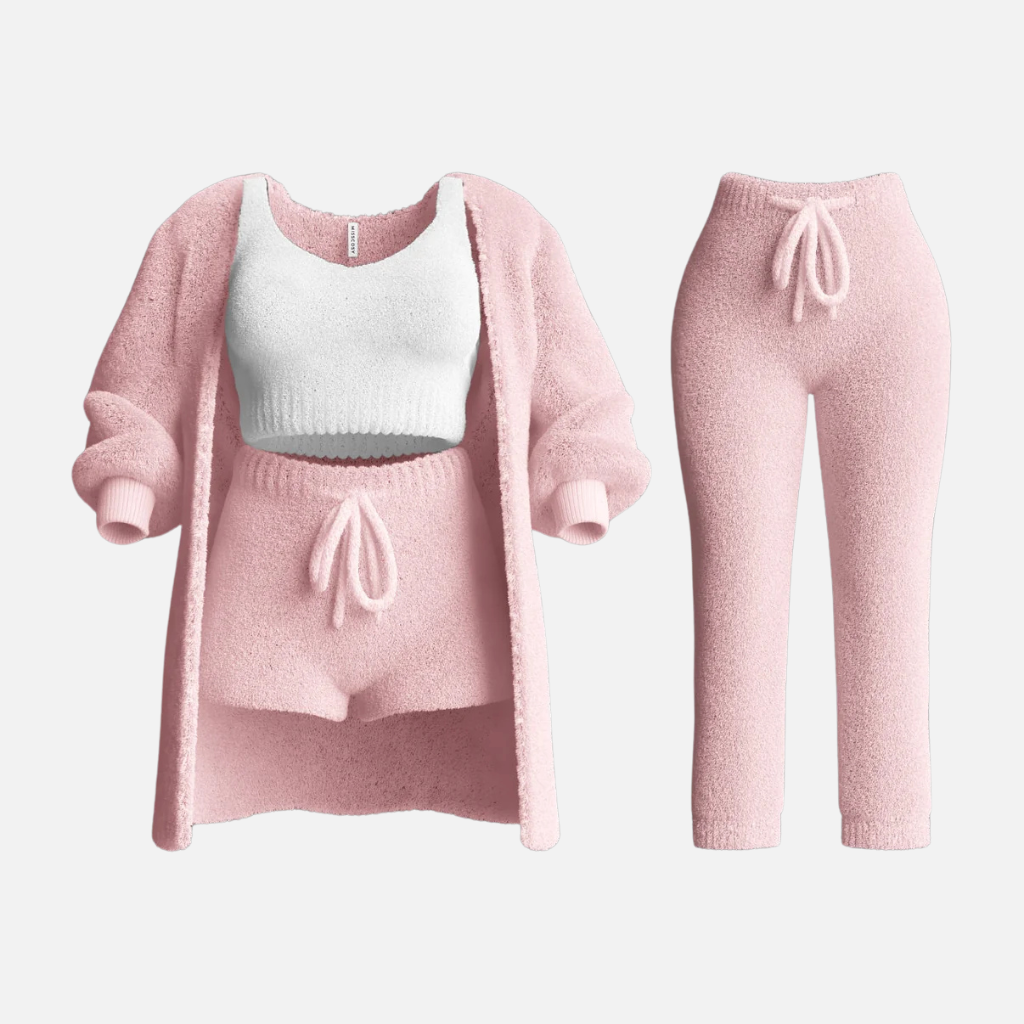 HugMe Loungewear Set – Luxus für Zuhause, Geborgenheit für jeden Moment
